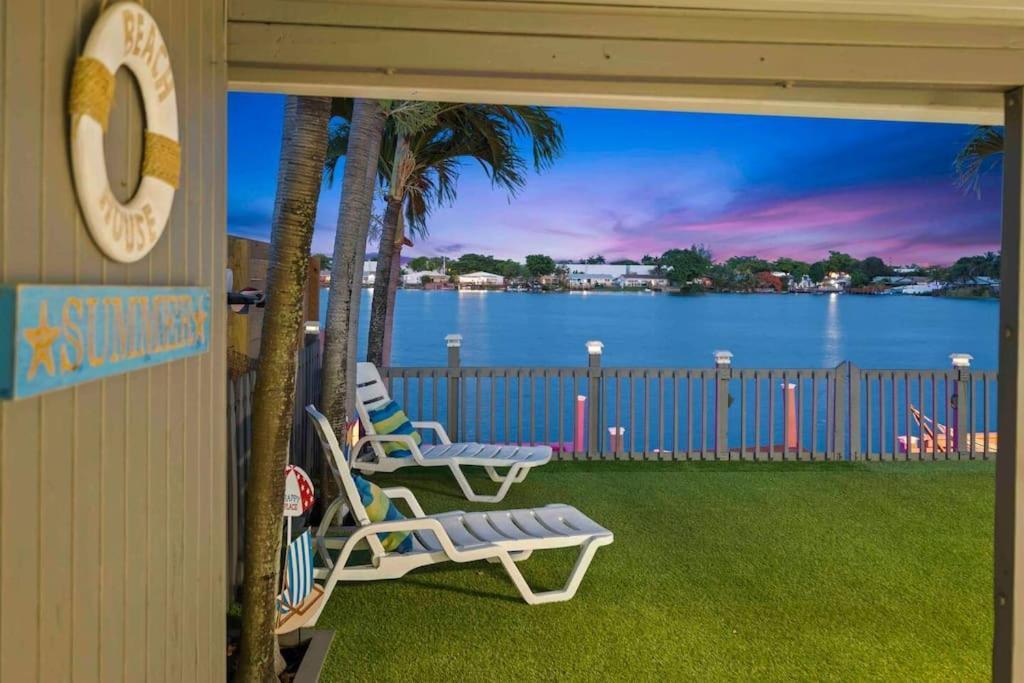 Lakefront Retreat Villa Water View Fishing Casino Fort Lauderdale Eksteriør billede